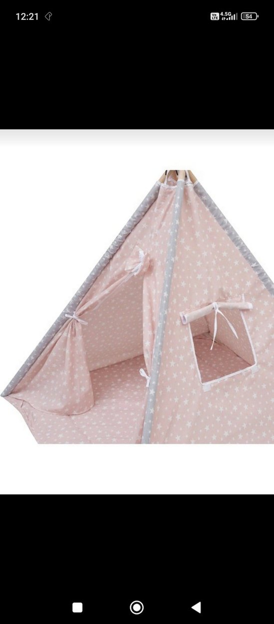 Pembe Çocuk Oyun Çadırı - Görsel 3