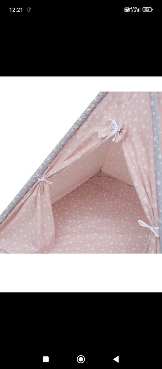 Pembe Çocuk Oyun Çadırı - Görsel 5