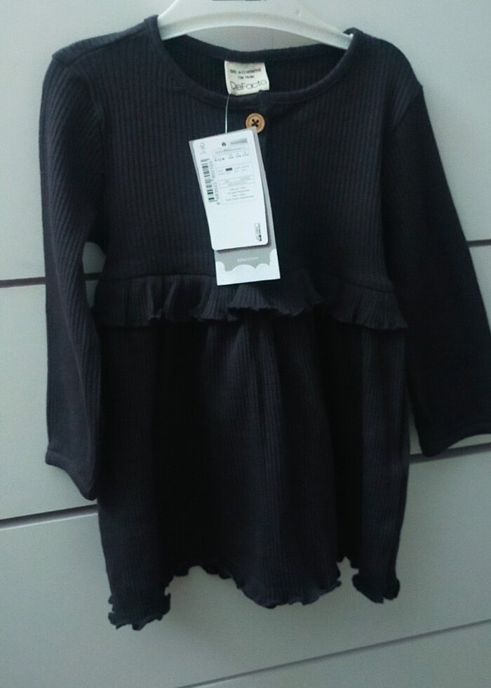 Fitilli kaşkorse elbise - Görsel 2