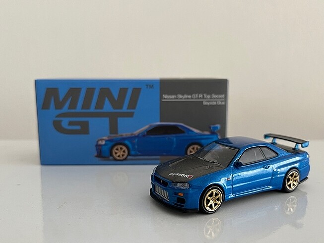 Mini GT Nissan Skyline R34 Top Secret