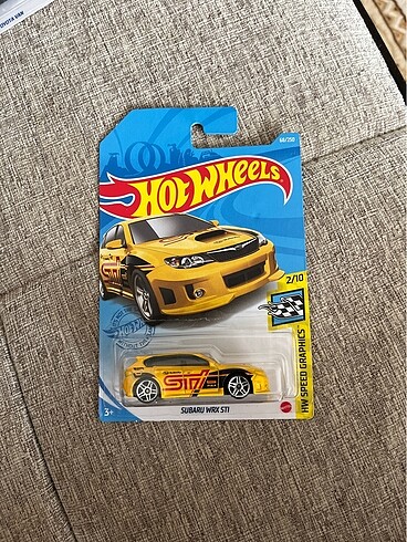 Hot wheels subaru wrx sti 2020 case