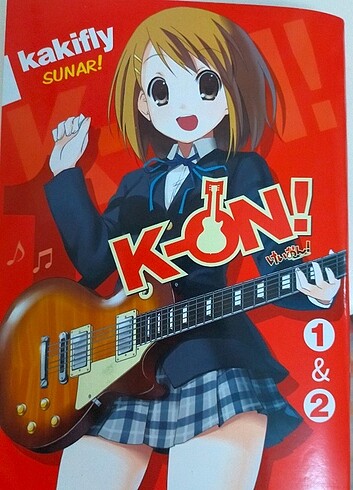 k-on manga 1&2