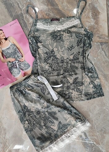Miorre Şortlu pijama takımı Pegasus kumaş