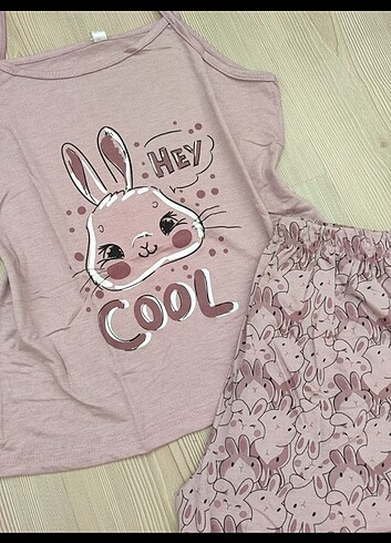 xl Beden Şortlu pijama takımı