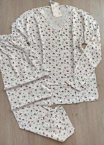Anne pijama takımı uzun kollu 