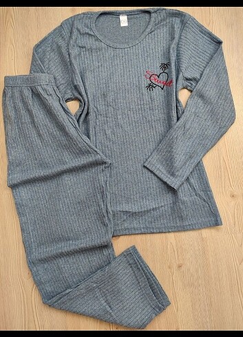 Kışlık pijama takımı