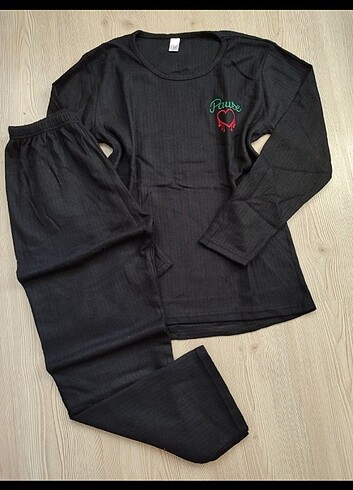 xl Beden Kışlık pijama takımı