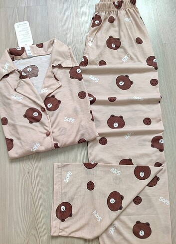 Gömlek pijama takımı 
