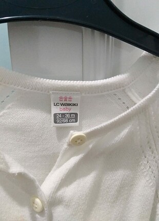 LC Waikiki Kız çocuk beyaz hırka