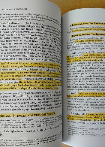  Beden Renk İdare Hukuku Dersleri - Kemal Gözler