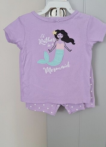 CARTERS lila pijama takımı