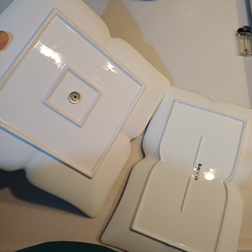 Nakışlı Beyaz Porselen Tabak Seti - Görsel 4