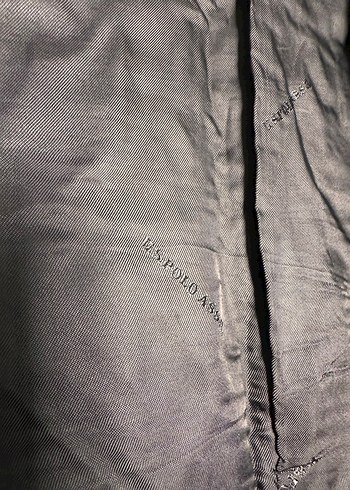 Düğmeli Siyah Kadın Keten Blazer Ceket - Görsel 3