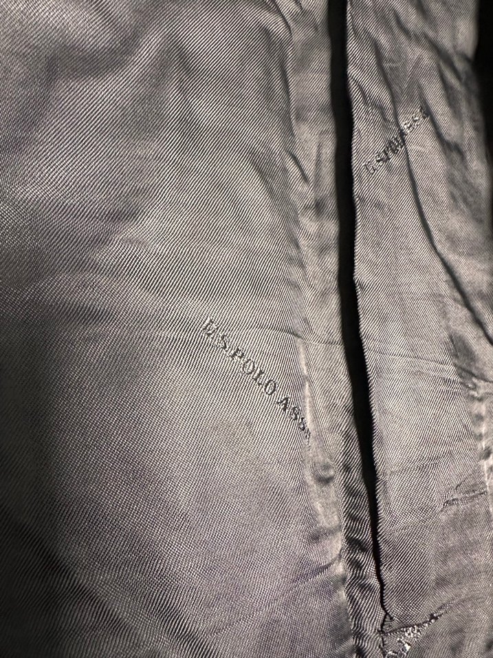 Düğmeli Siyah Kadın Keten Blazer Ceket - Görsel 3