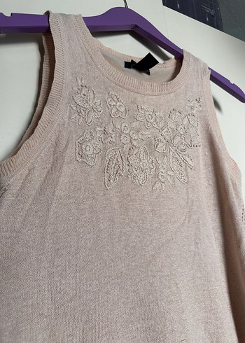 Mango Nakışlı Pamuklu Kadın elbise - Görsel 3