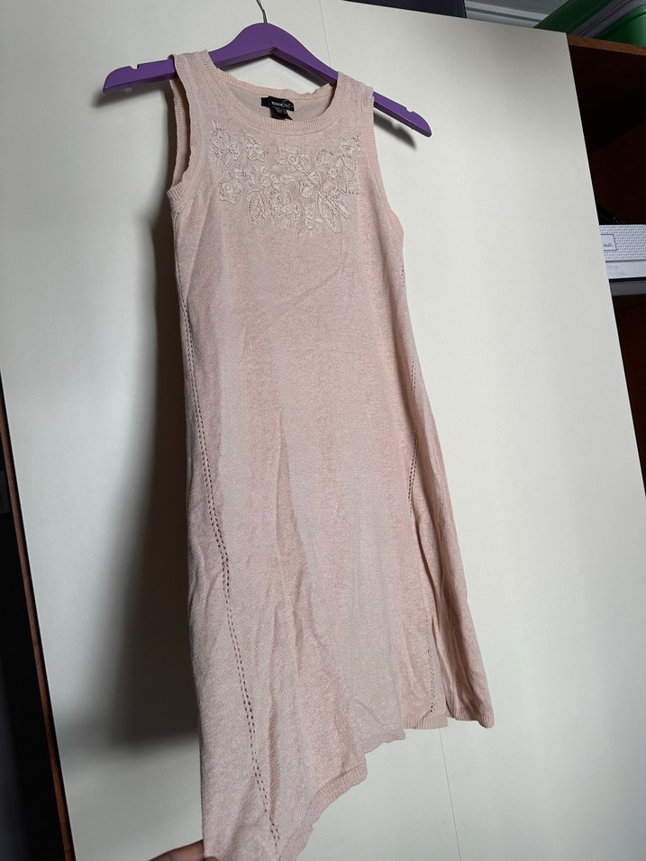 Mango Nakışlı Pamuklu Kadın elbise - Görsel 2