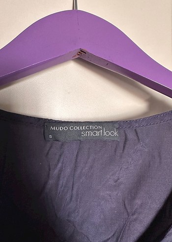 Nakış İşlemeli Mor Kolsuz Midi Elbise - Görsel 2