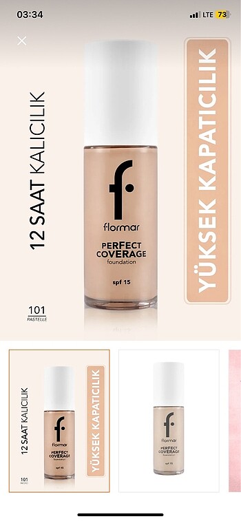 Flormar 101 fondöten