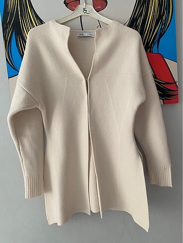Zara Zara Belden oturtmalı hırka