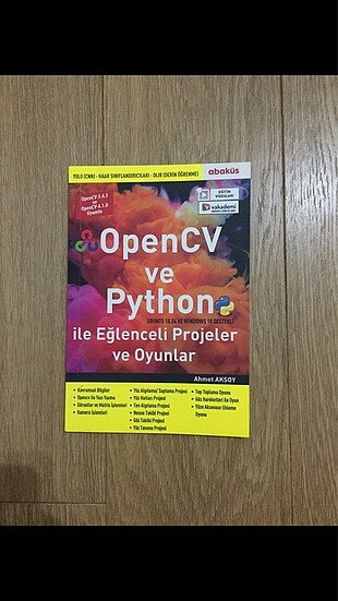 OpenCV ve Python ile Eğlenceli Projeler ve Oyunlar