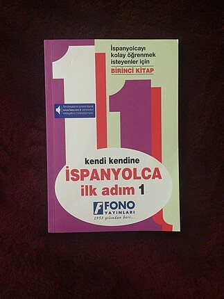 KENDİ KENDİNE İSPANYOLCA İLK ADIM 1 - Fono Yayınları - Kübra Sağ