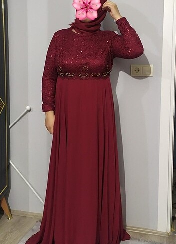 Bordo abiye