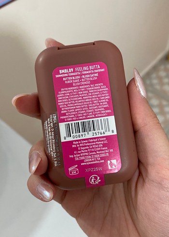 NYX Buttermelt Allık - Pastel Bej - Görsel 3