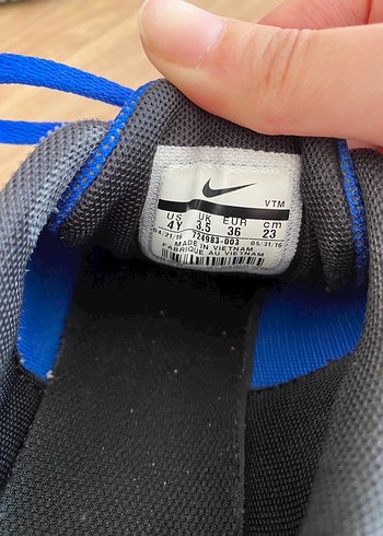 Lacivert Nike Air Max Kadın Spor Ayakkabı - Görsel 3