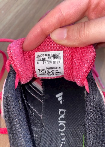 adidas Pembe Elastik Bağcıklı Kadın Spor Ayakkabı - Görsel 6