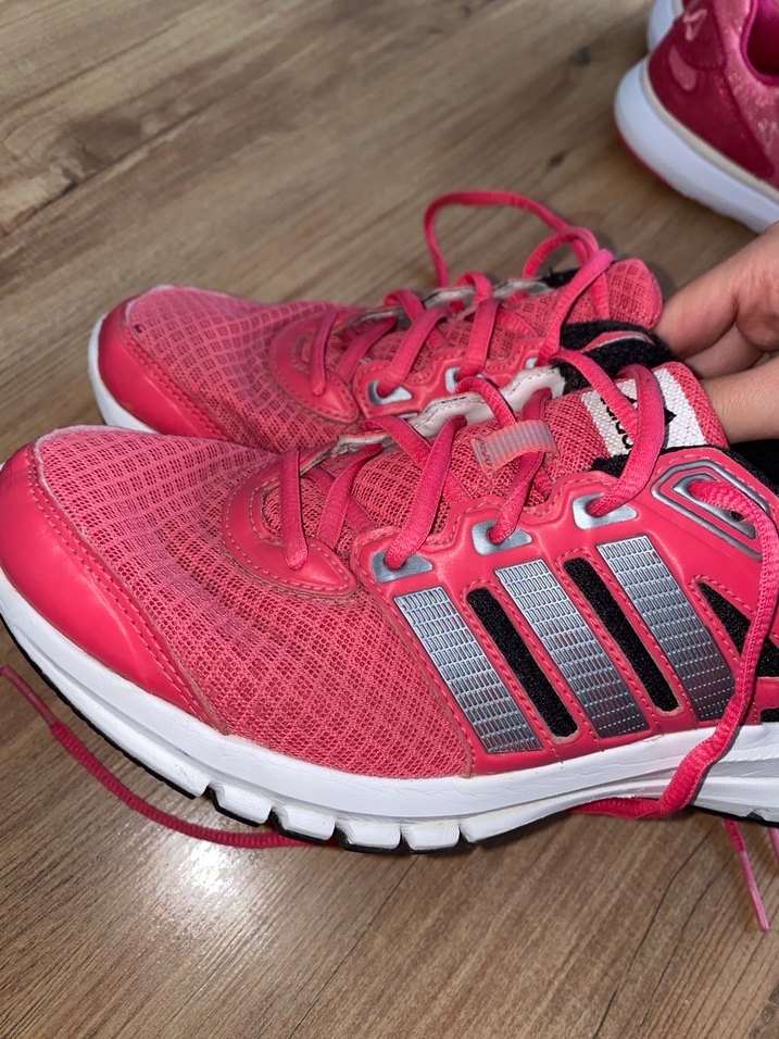 adidas Pembe Elastik Bağcıklı Kadın Spor Ayakkabı - Görsel 4