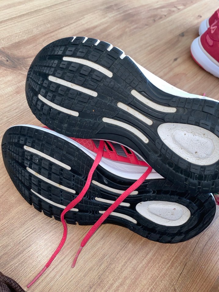 adidas Pembe Elastik Bağcıklı Kadın Spor Ayakkabı - Görsel 5