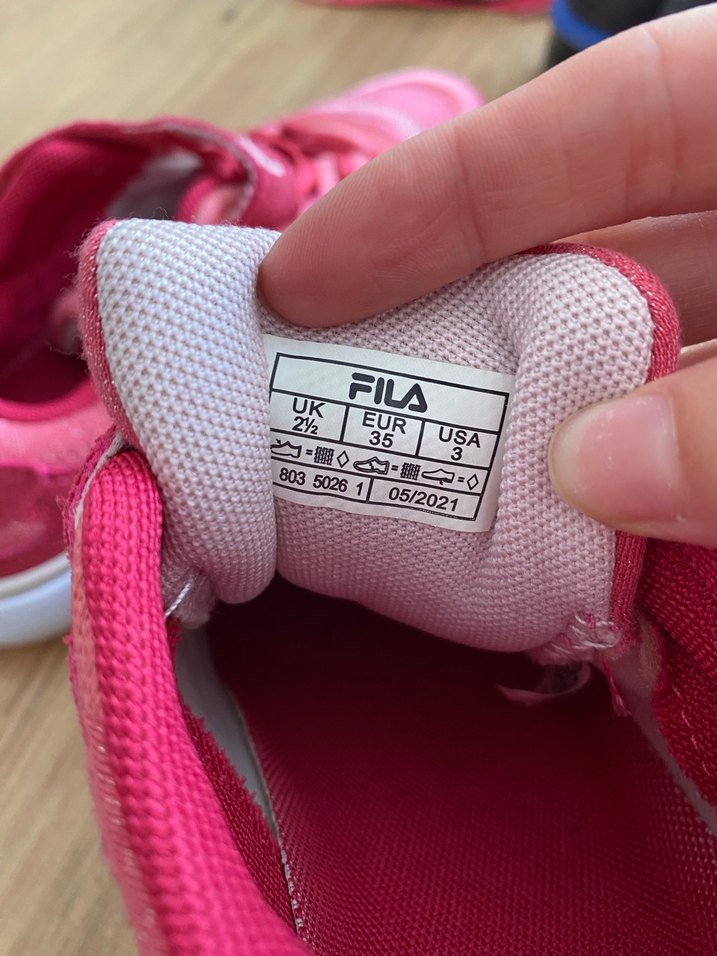 Kız Çocuk Pembe Fila Spor Ayakkabı - Görsel 5