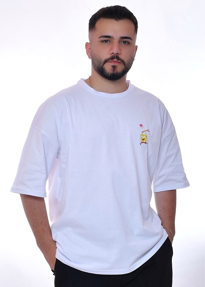 baskılı övmesine tişört - Görsel 2