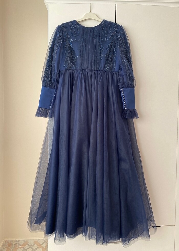 hamile abiye - Görsel 2