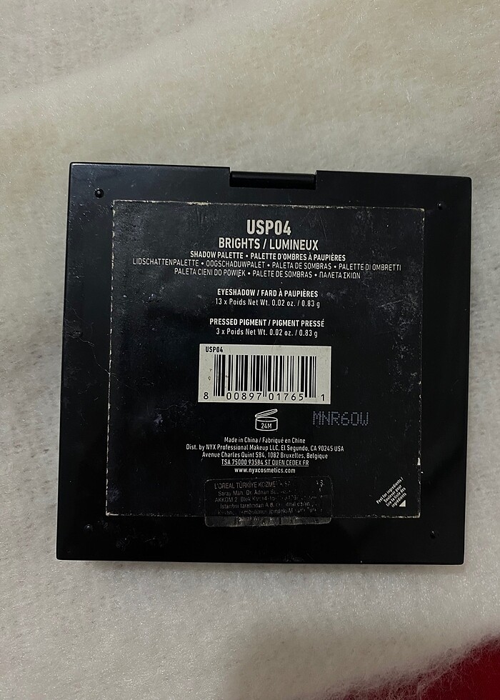 nyx far paleti - Görsel 4