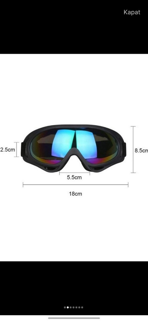 Vicloon Uniseks Kayak ve Spor Gözlüğü - Görsel 5