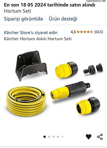 Karcher Hortum Seti 15 Metre