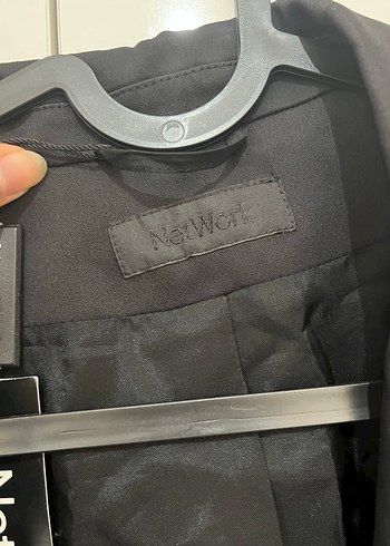 Network Siyah Kadın Blazer Ceket - Görsel 3