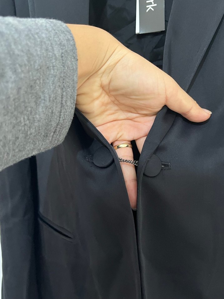 Network Siyah Kadın Blazer Ceket - Görsel 4