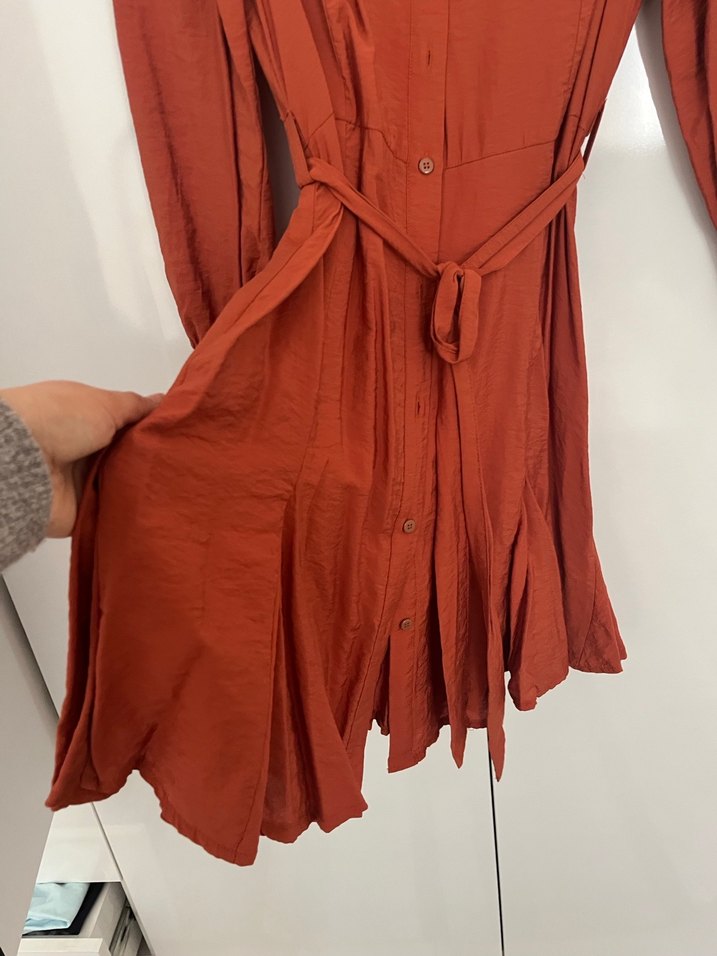 Fırfırlı Elbise - Görsel 4