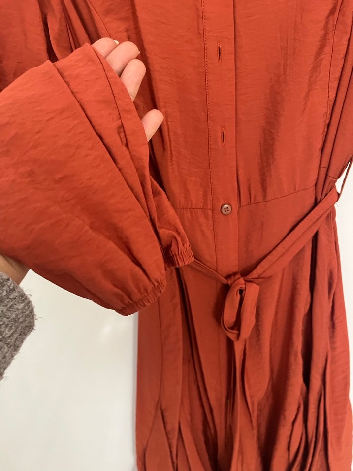 Fırfırlı Elbise - Görsel 3