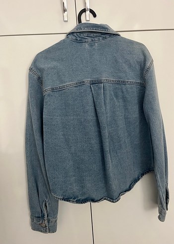 Lefties Denim Gömlek - Görsel 5