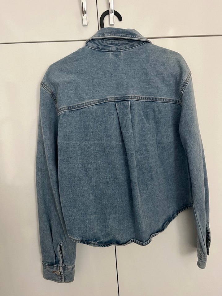 Lefties Denim Gömlek - Görsel 5