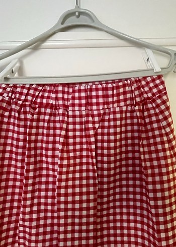 Pötikareli Midi Boy Etek - Görsel 3