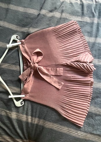 Zara Pilili Şort - Görsel 4