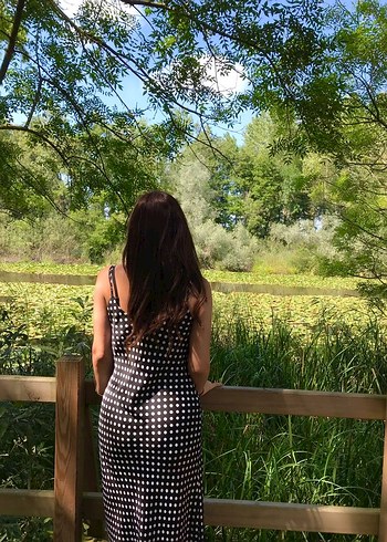 Zara Midi Elbise - Görsel 4