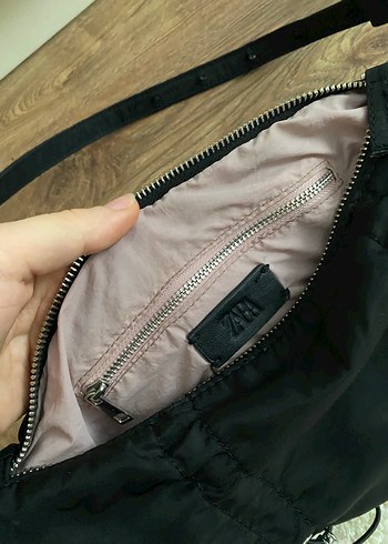 Siyah Kemerli Kadın Omuz Çantası - Görsel 5