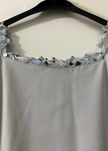 Bebek mavisi grims iAbiye Elbise - Görsel 6