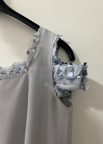 Bebek mavisi grims iAbiye Elbise - Görsel 5