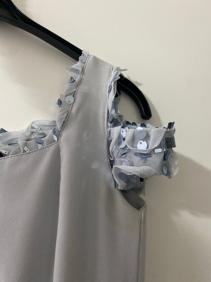 Bebek mavisi grims iAbiye Elbise - Görsel 5